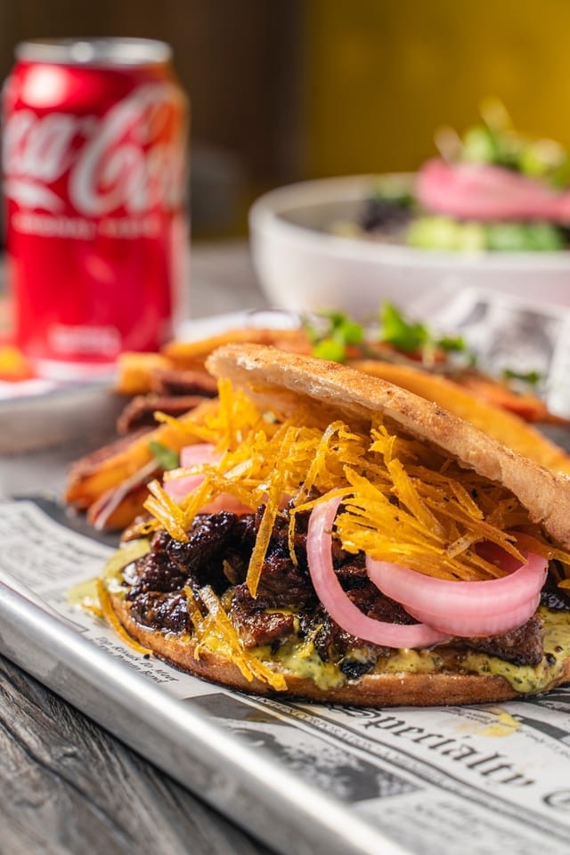 Steak Pita.