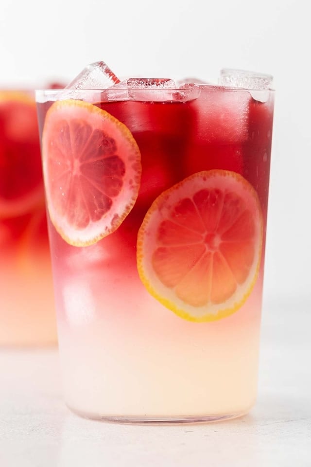 Hibiscus Lemonade.