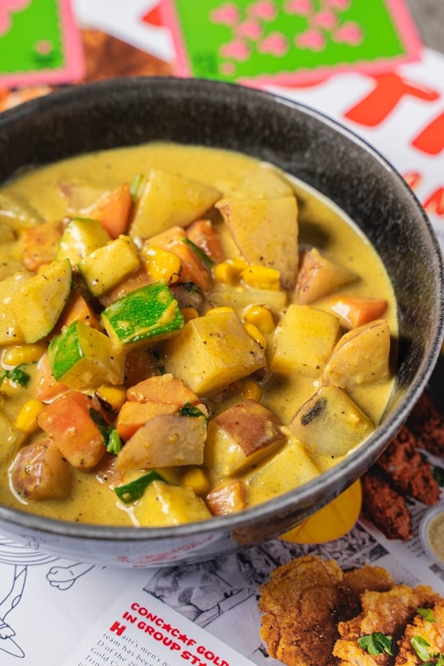 Curry Veggies.