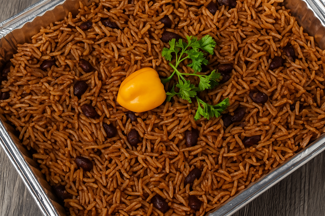 Rice and Beans.