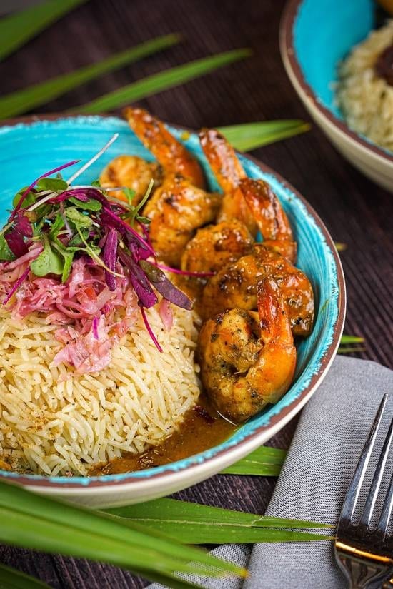 Coco Loco Shrimp Combo.