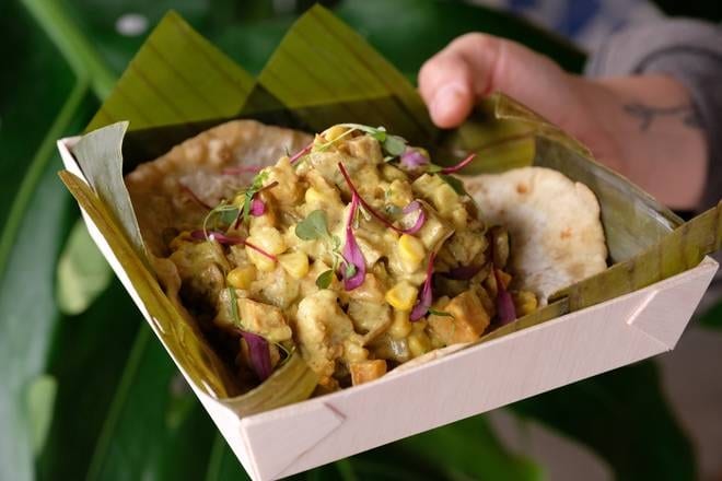 Vegan Roti.
